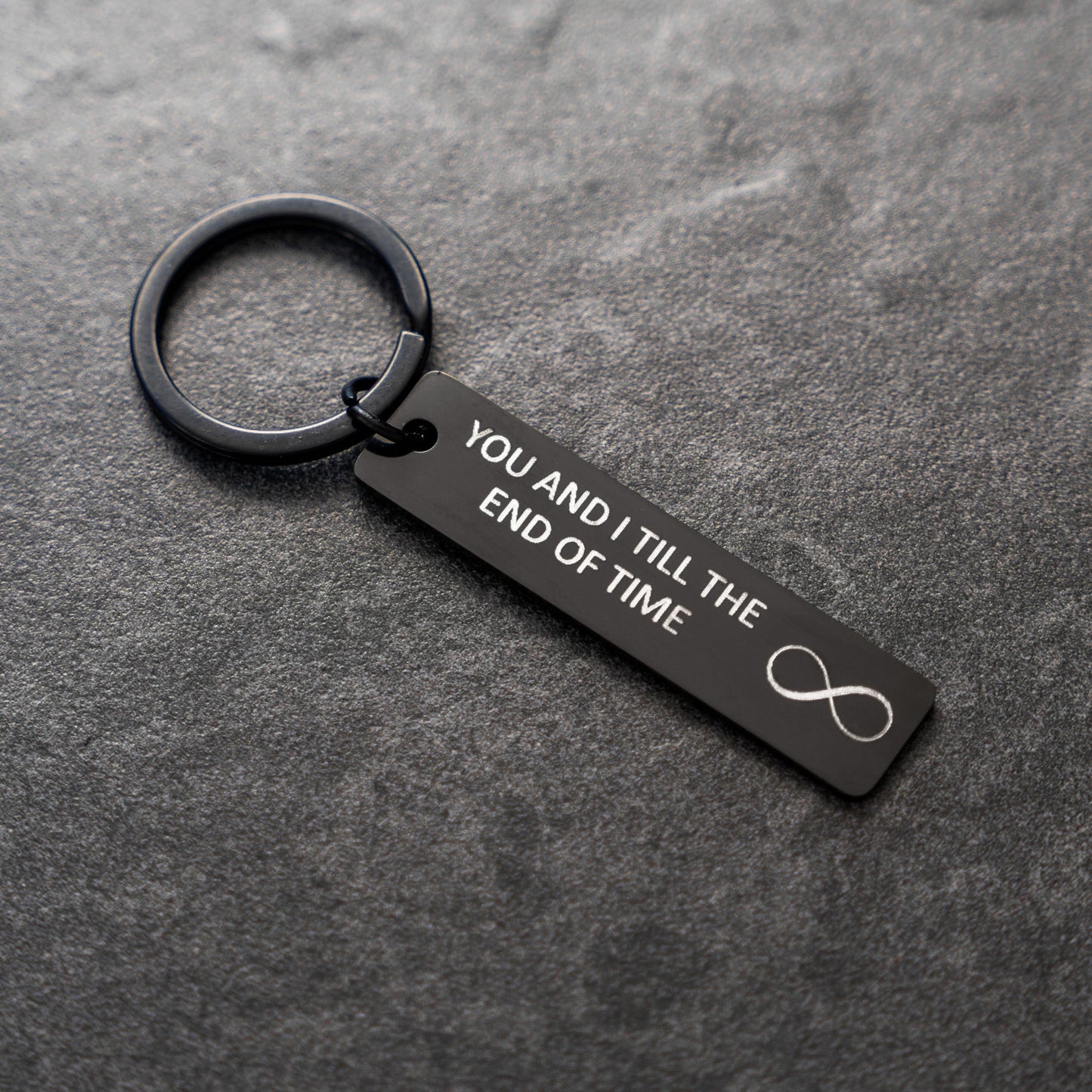 Custom Engraved Rectangle Keychains