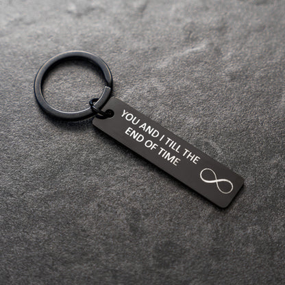 Custom Engraved Rectangle Keychains