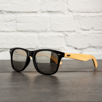 Customized Wayfarer Wood Sunglasses
