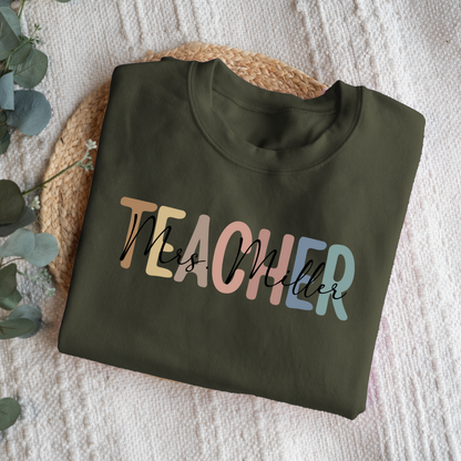 Customized Teacher Sweatshirt