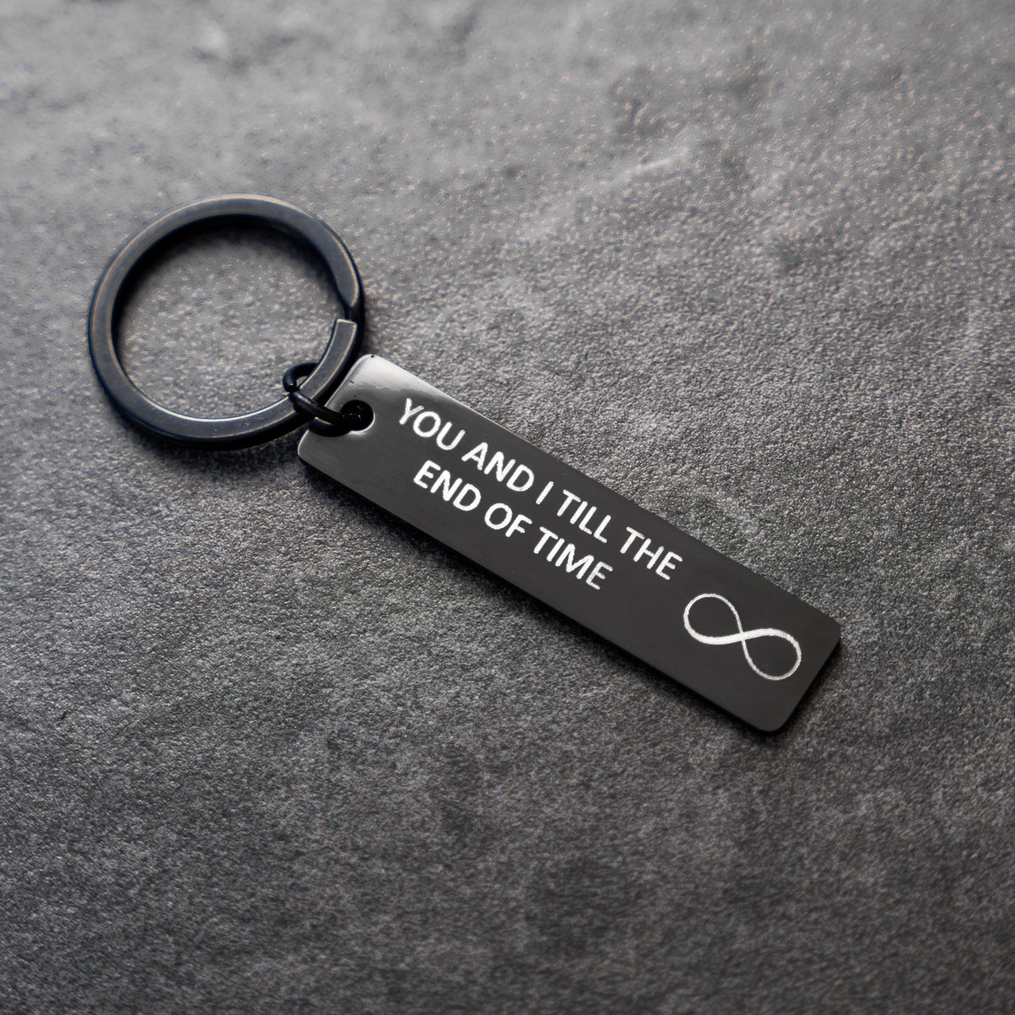 Custom Engraved Rectangle Keychains