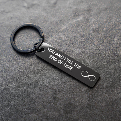 Custom Engraved Rectangle Keychains