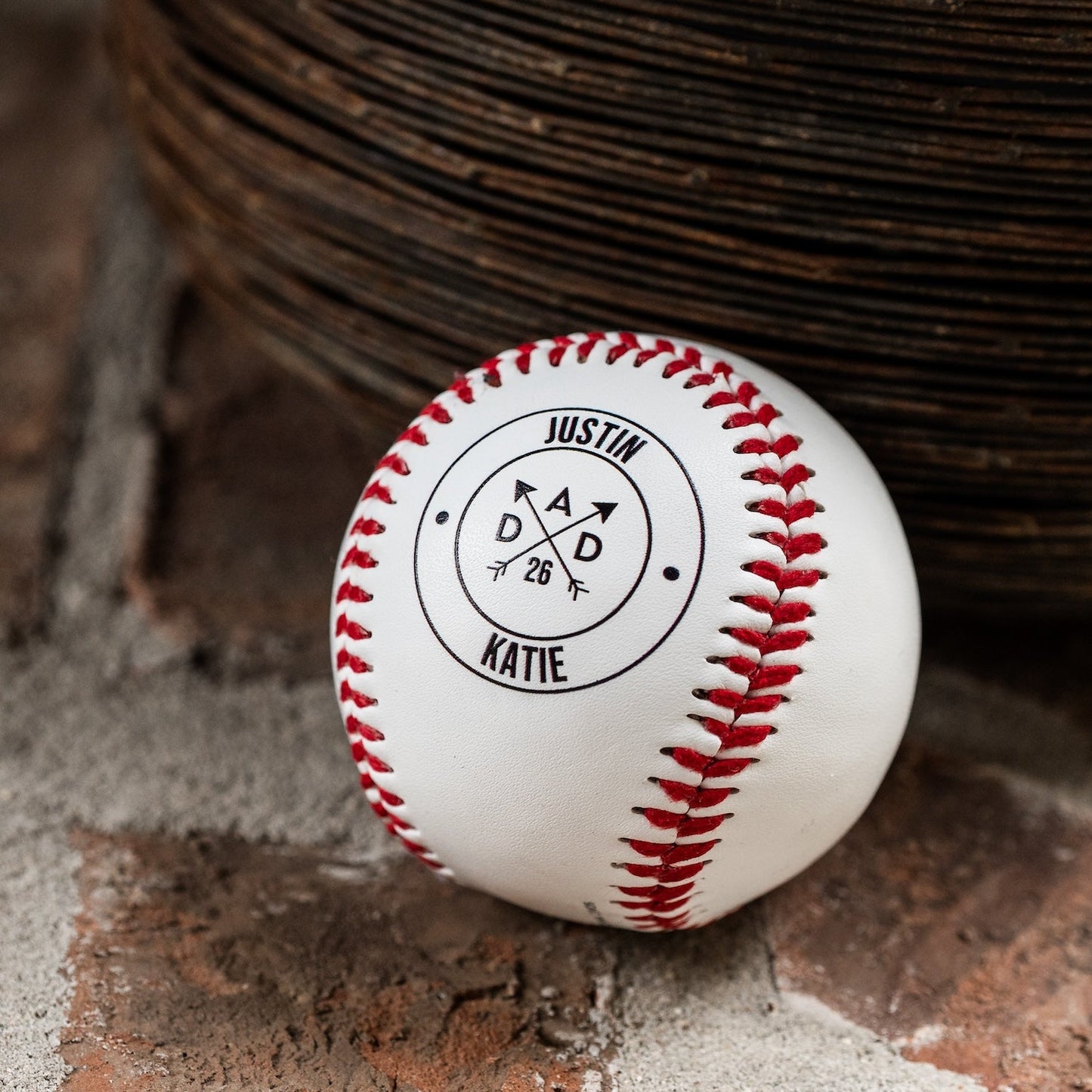Customized Baseball for Dad
