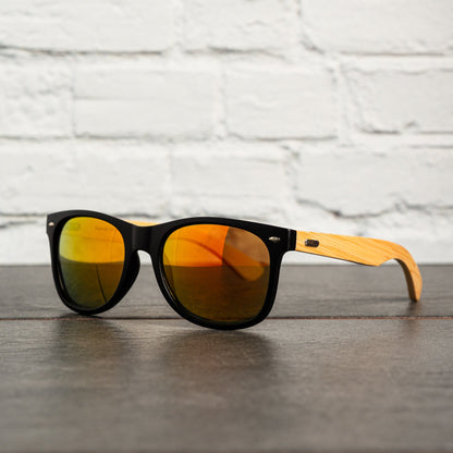 Customized Wayfarer Wood Sunglasses