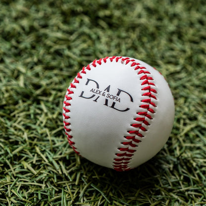 Customized Baseball for Dad
