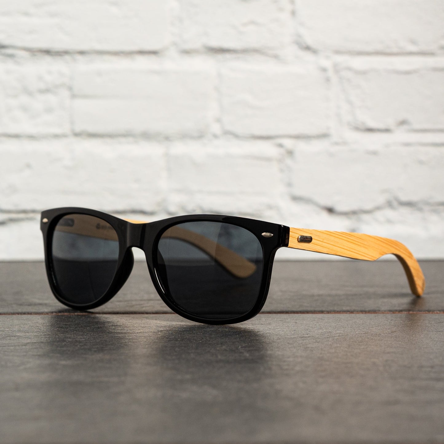 Customized Wayfarer Wood Sunglasses