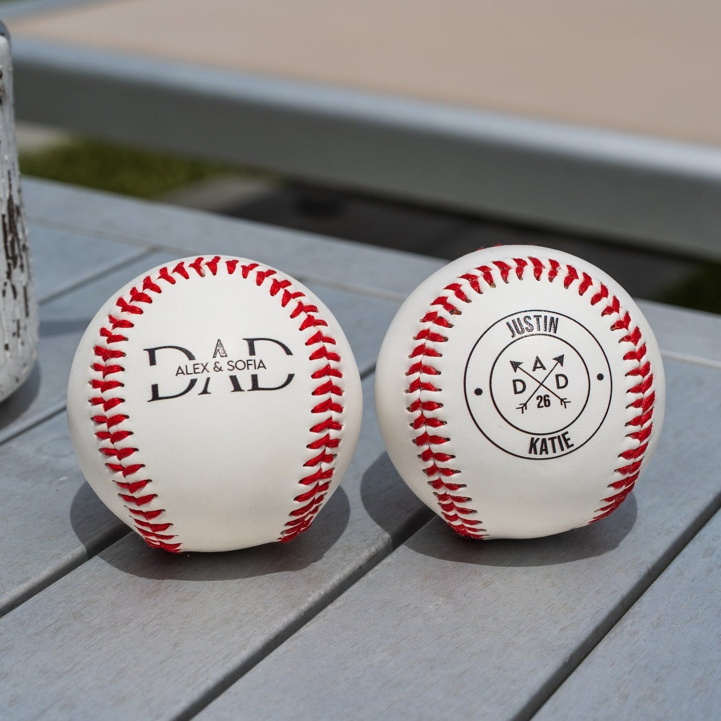 Customized Baseball for Dad