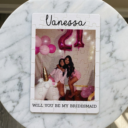 Customizable Bridesmaid Proposal Puzzles