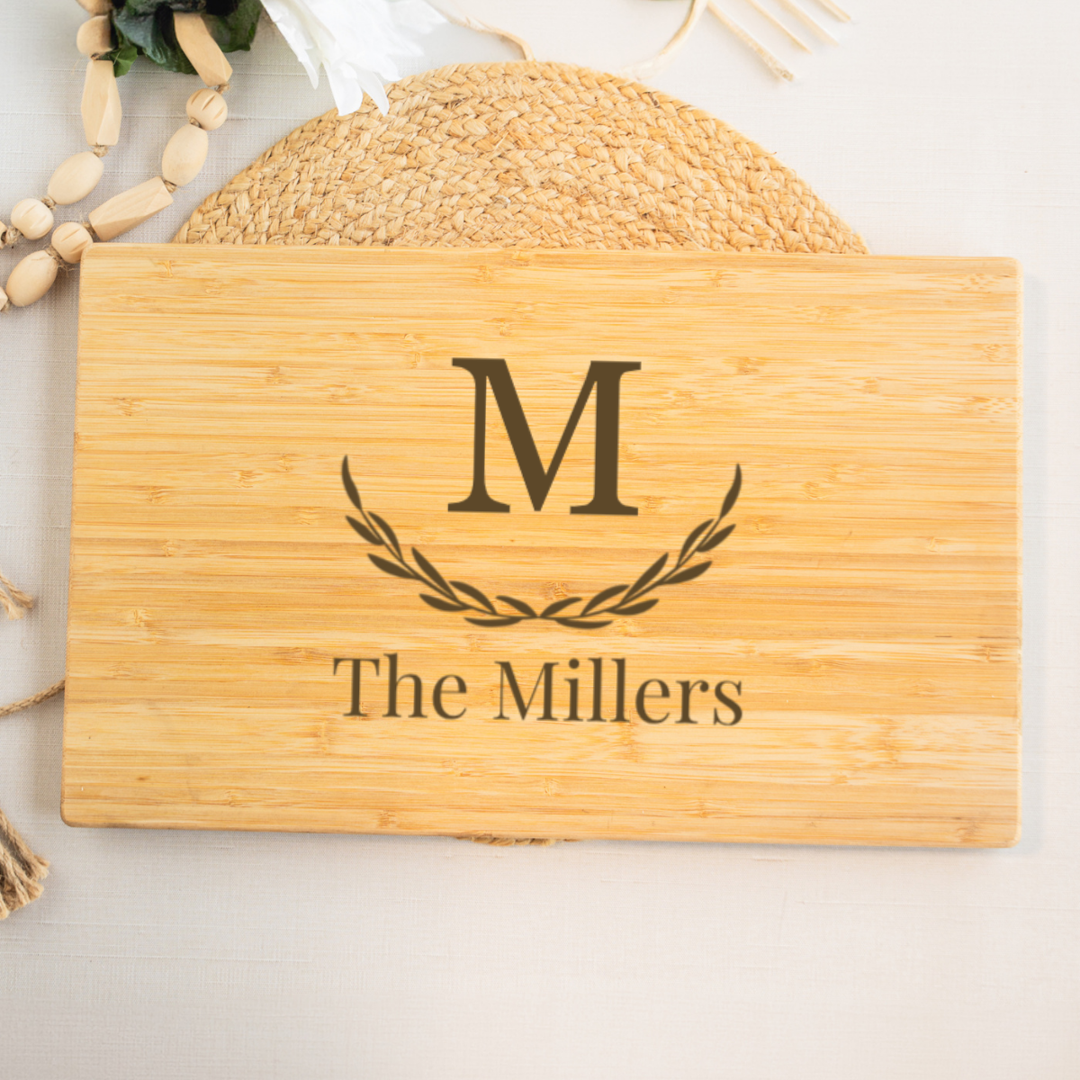 Customized 11x17 Bamboo Cutting Board