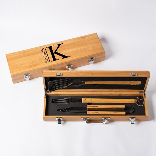 Customized BBQ Grill Set with Tools