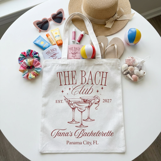 The Bach Club Customizable Tote Bags