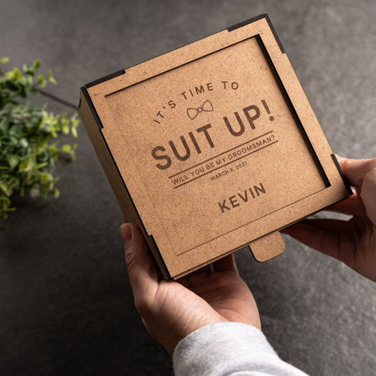 Custom Groomsmen Gift Box