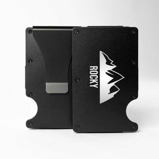Customized Aluminum Card Holder with Clip