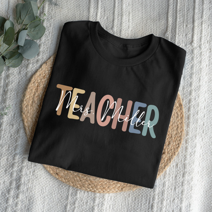 Customized Teacher T-Shirts