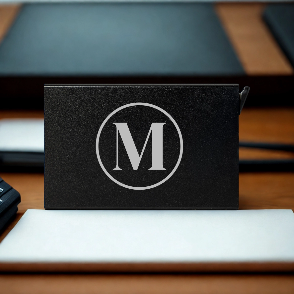 Customized Aluminum Card Holder with Release