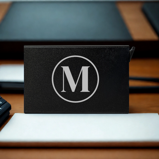 Customized Aluminum Card Holder with Release