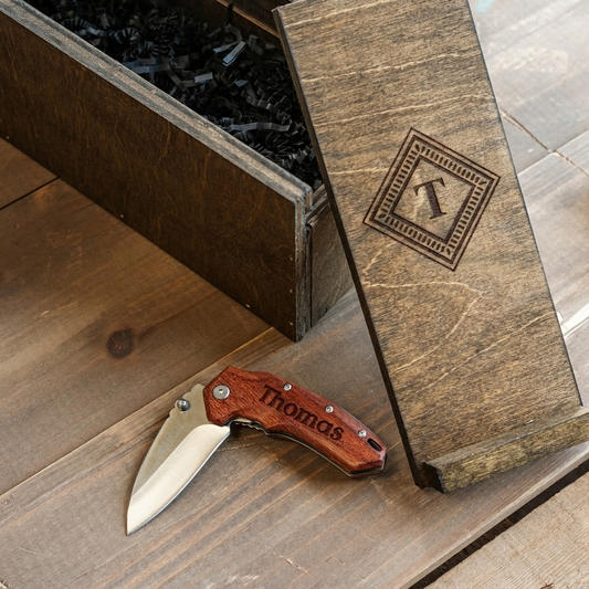 Customized Pocket Knife with Gift Box