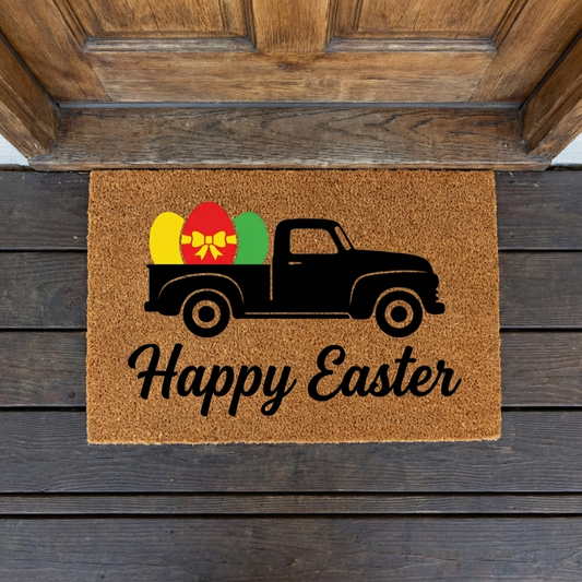 Customized Bright & Festive Easter Doormats