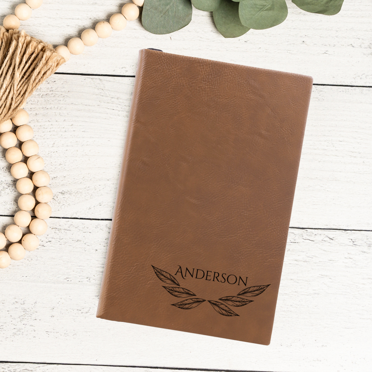 Customized Leather Journals Monogram & Signature Designs