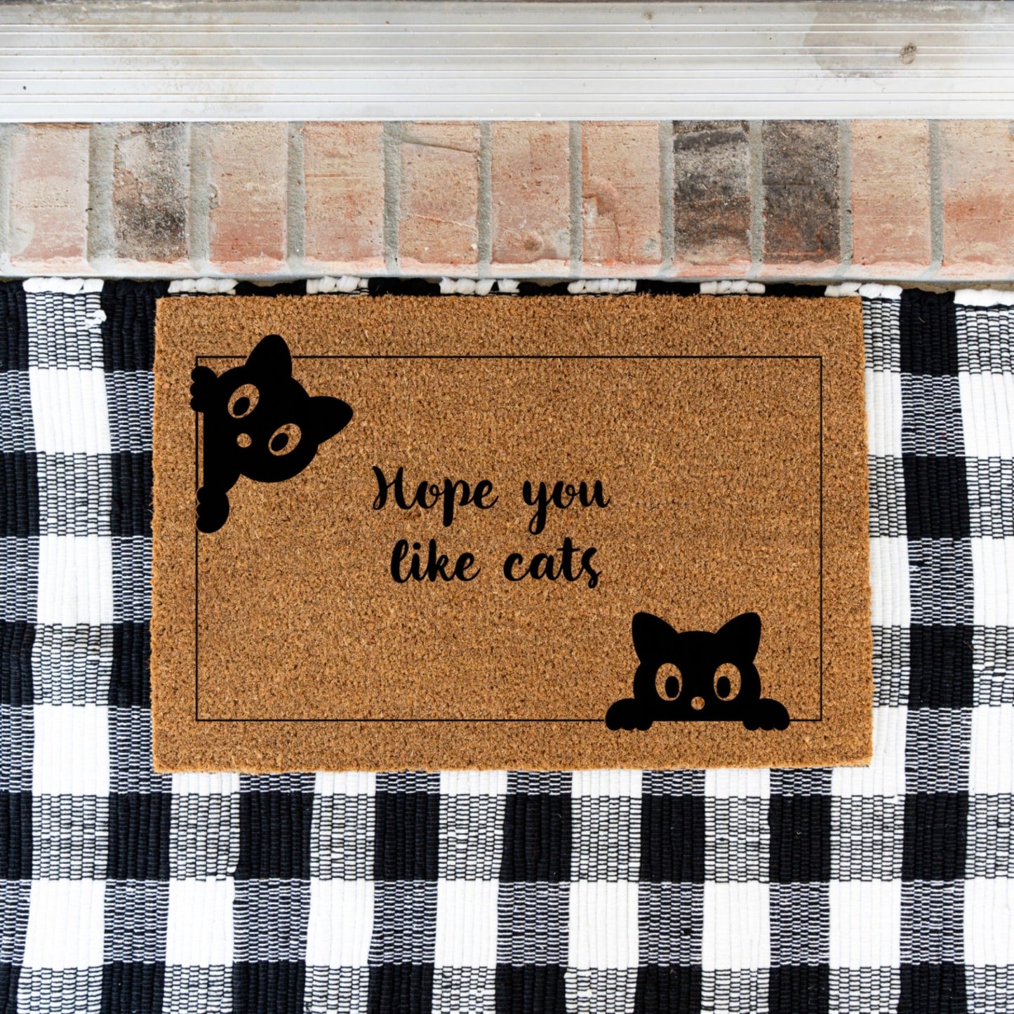 Hope You Like Cats Doormat