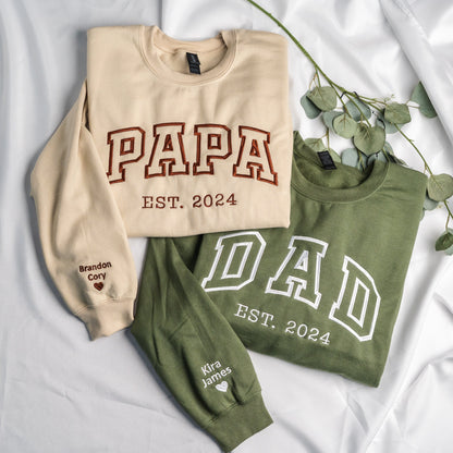 Customized Dad Sweatshirt