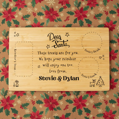 Customized Interactive Cutting Board for Santa