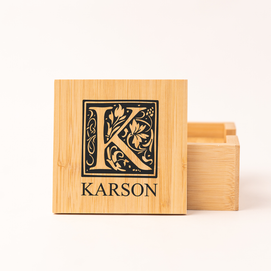Customized  Bamboo Coasters