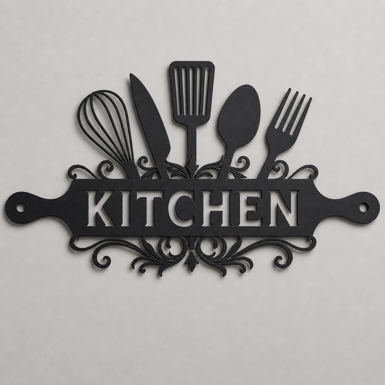 Kitchen Metal Wall Art