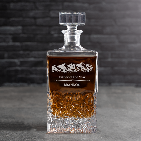 Customized Bradford Decanter Dad