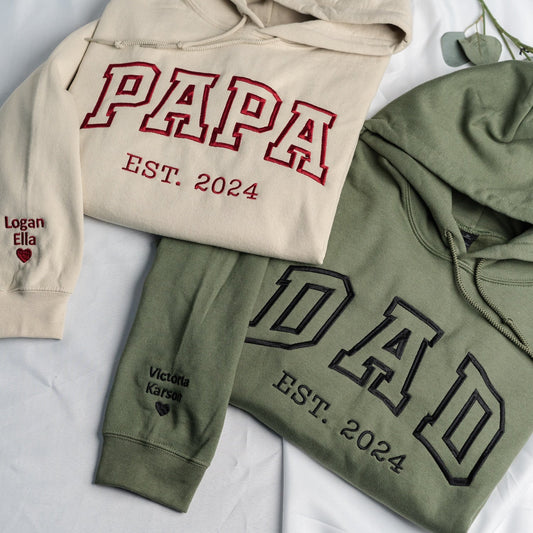 Customized Dad Father's Day Hoodie