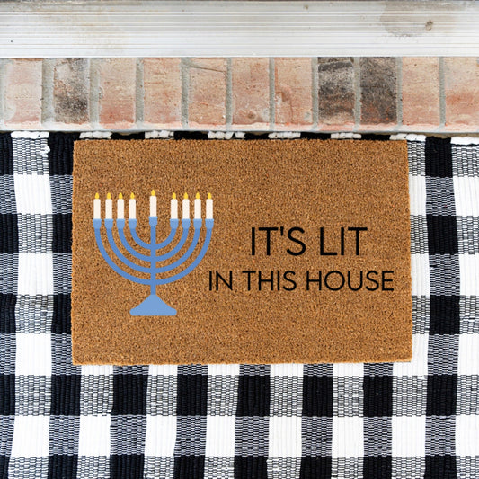 Hanukkah Doormat