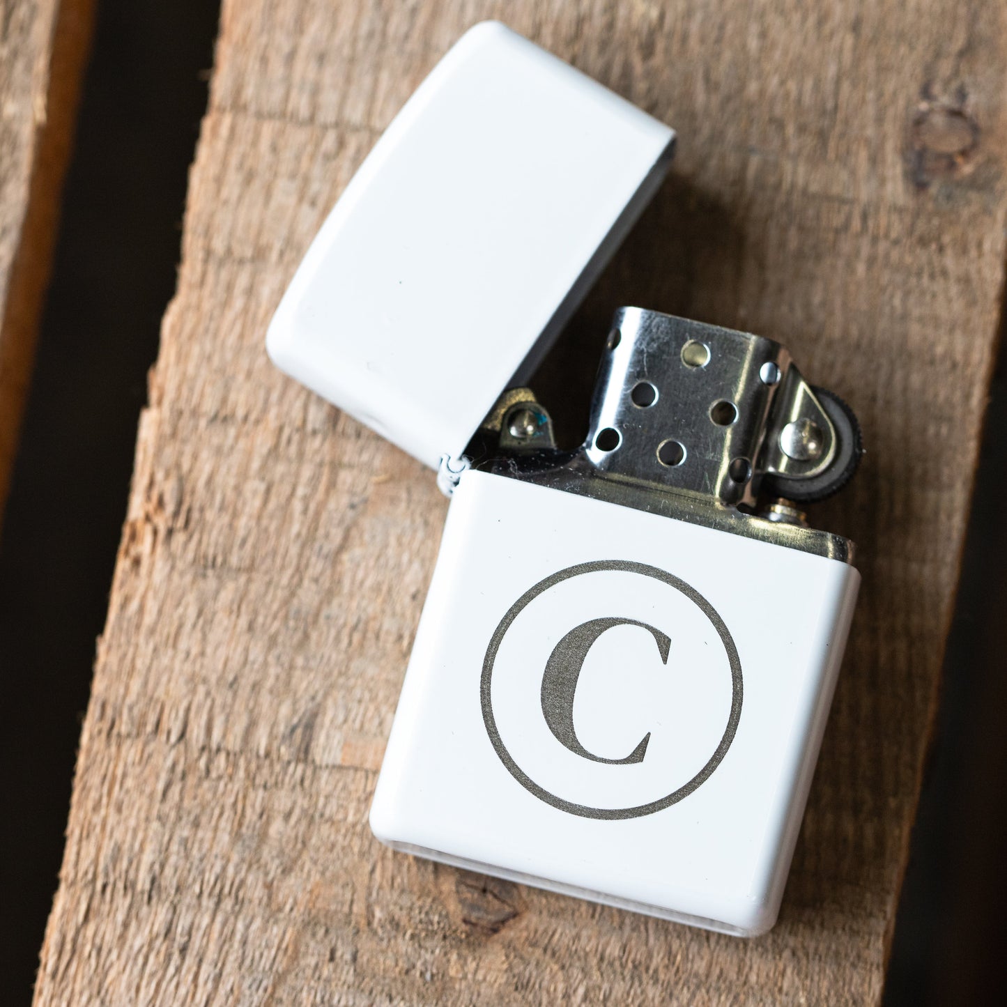 Customized White Lighter