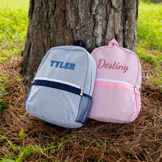 Customized Kids Embroidered Backpacks