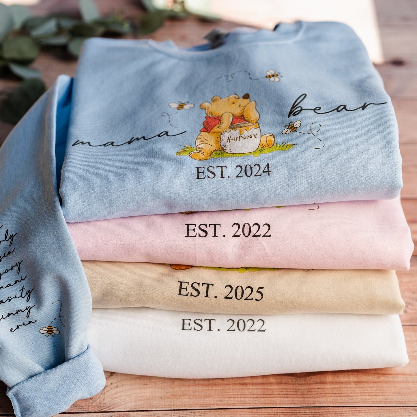 Customized Mama Bear Sweatshirts