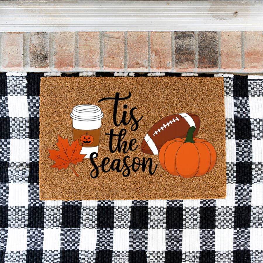 Tis the season Fall Welcome Mat
