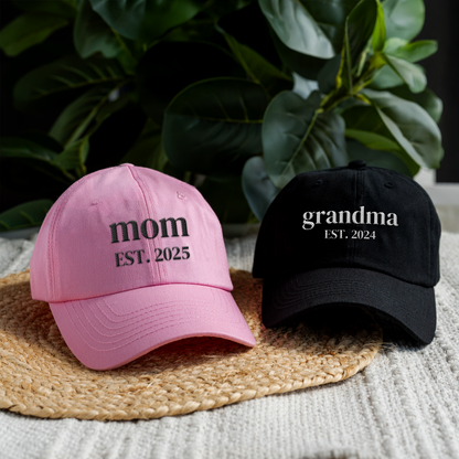 Custom Text Embroidered Hats