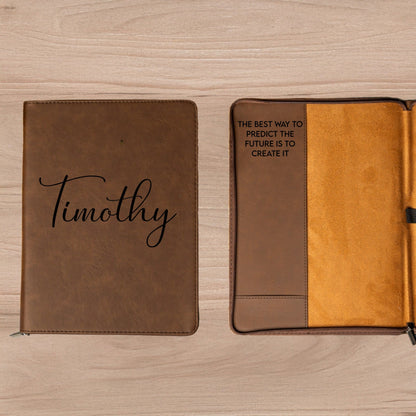 Customized Leather Portfolios - Script Designs