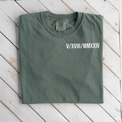 Customized Roman Numeral T-Shirt