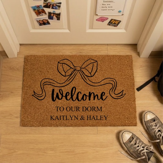 Customized Dorm Room Doormats