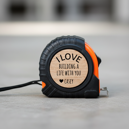 Tape Measure Customized Valentine's Day Gift