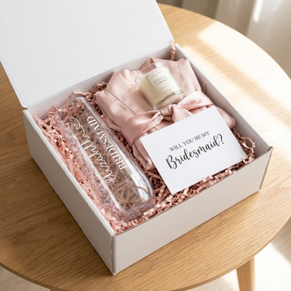Customized Bridesmaid Champagne Flute