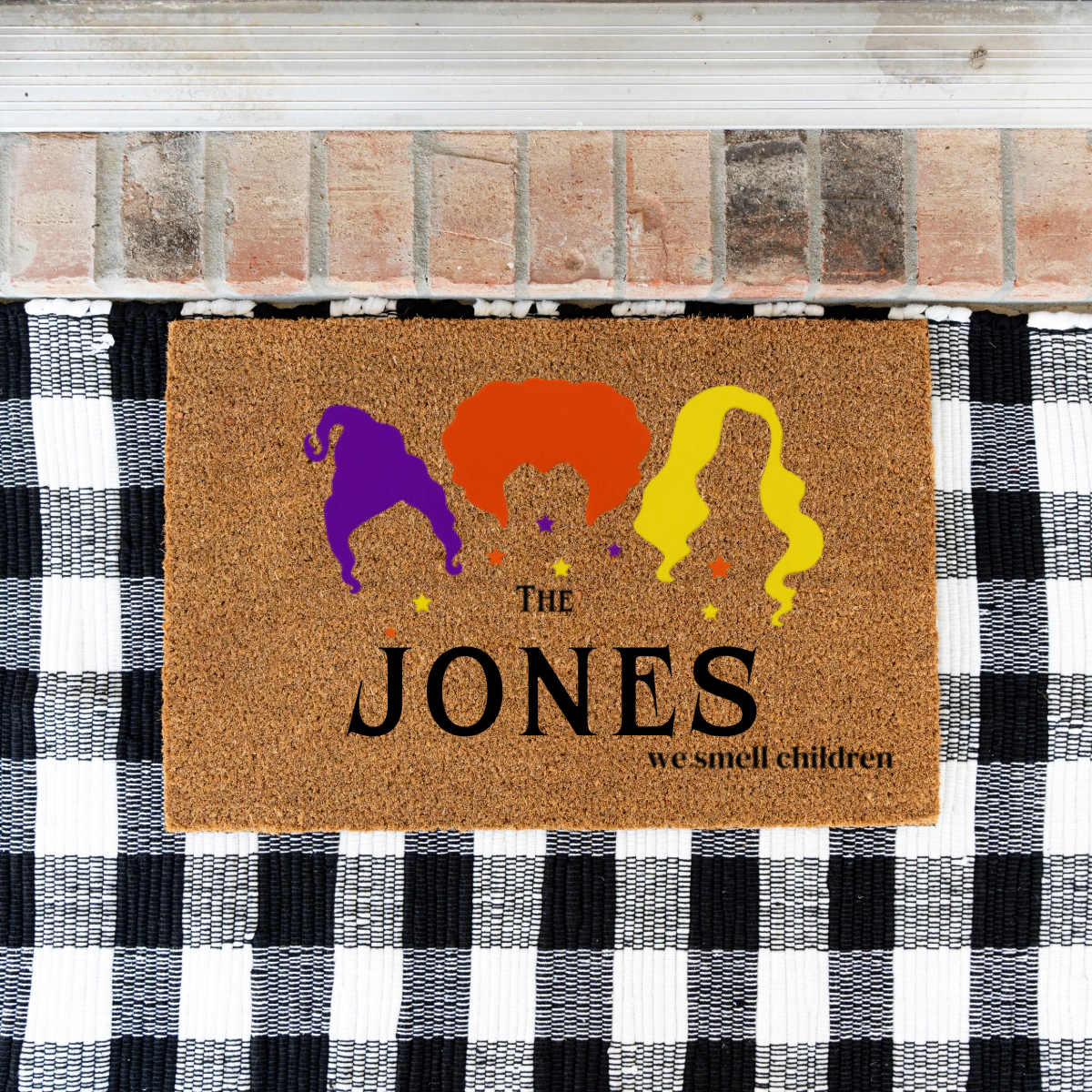 Personalized Halloween Doormats