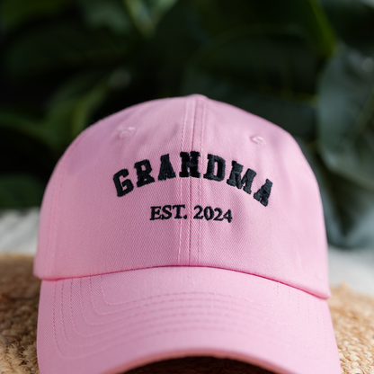 Custom Embroidered Grandparents Hats