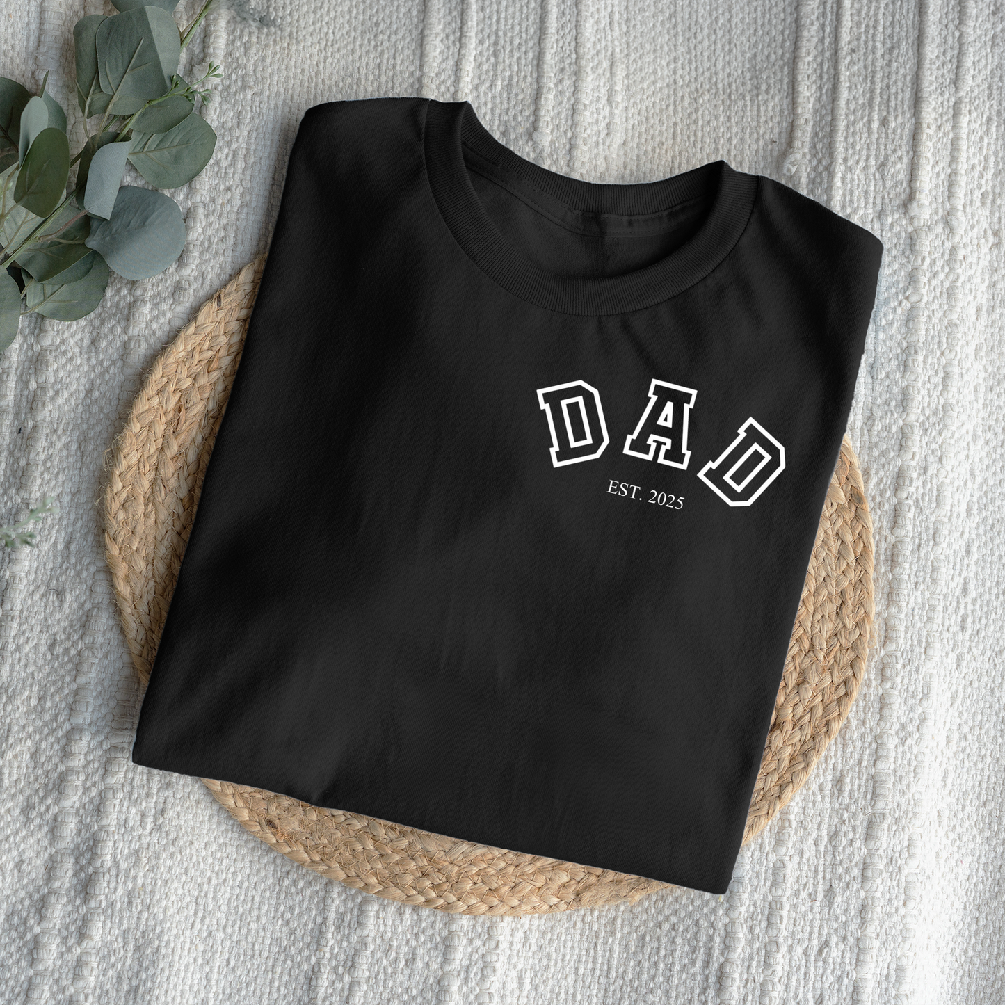 Customized Dad Est T-Shirts