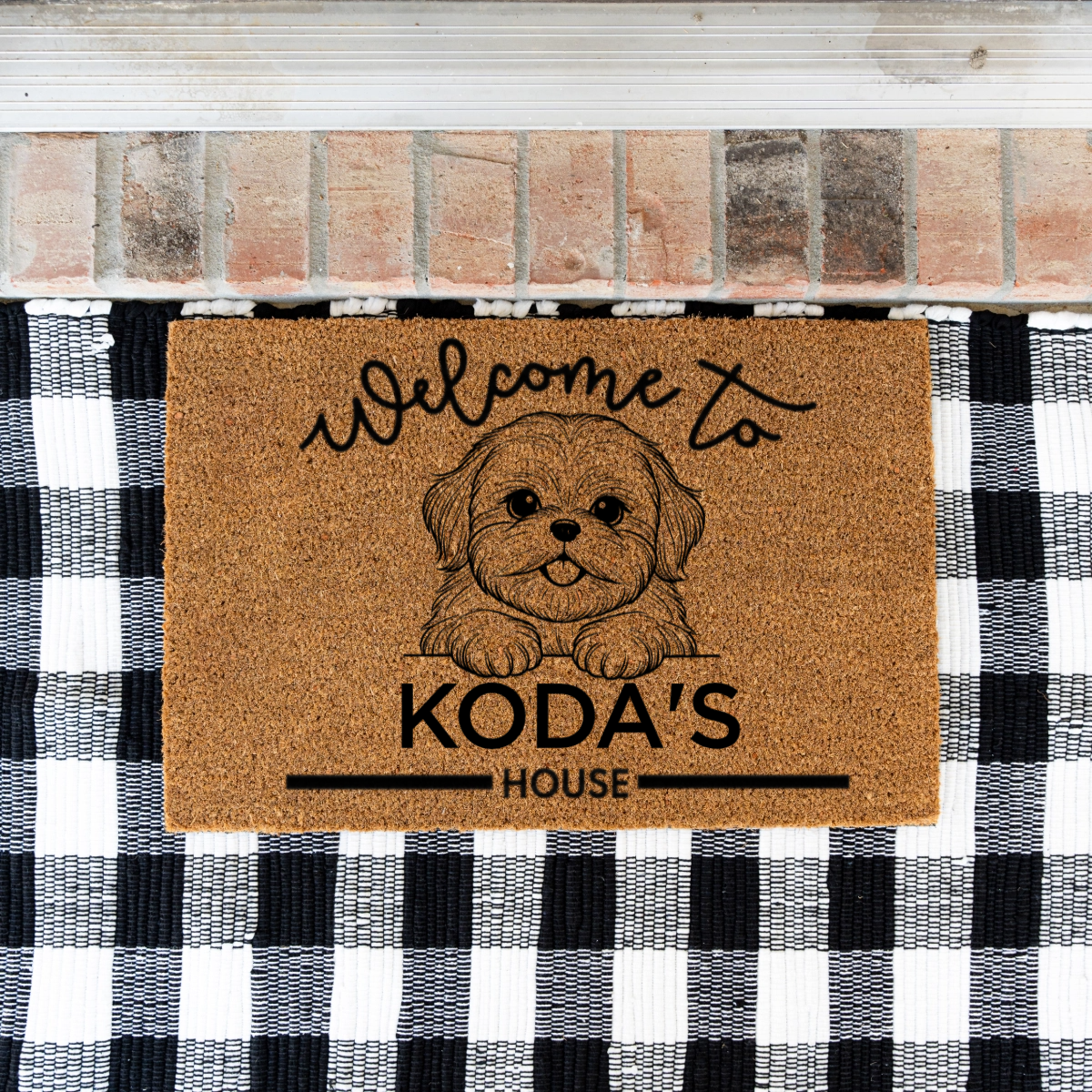 Customized Dog's House Doormats