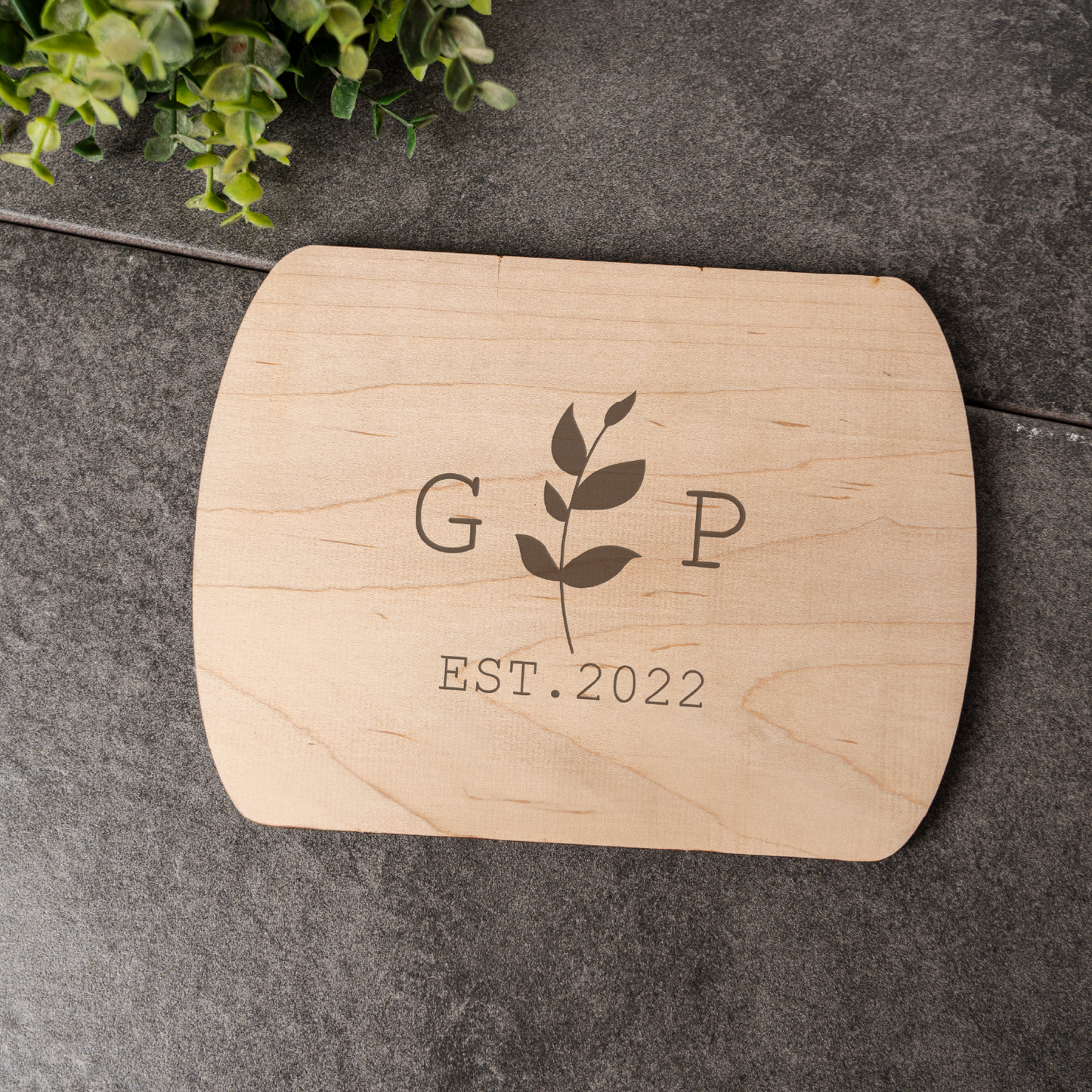 Customized Thin Oval Cutting Boards