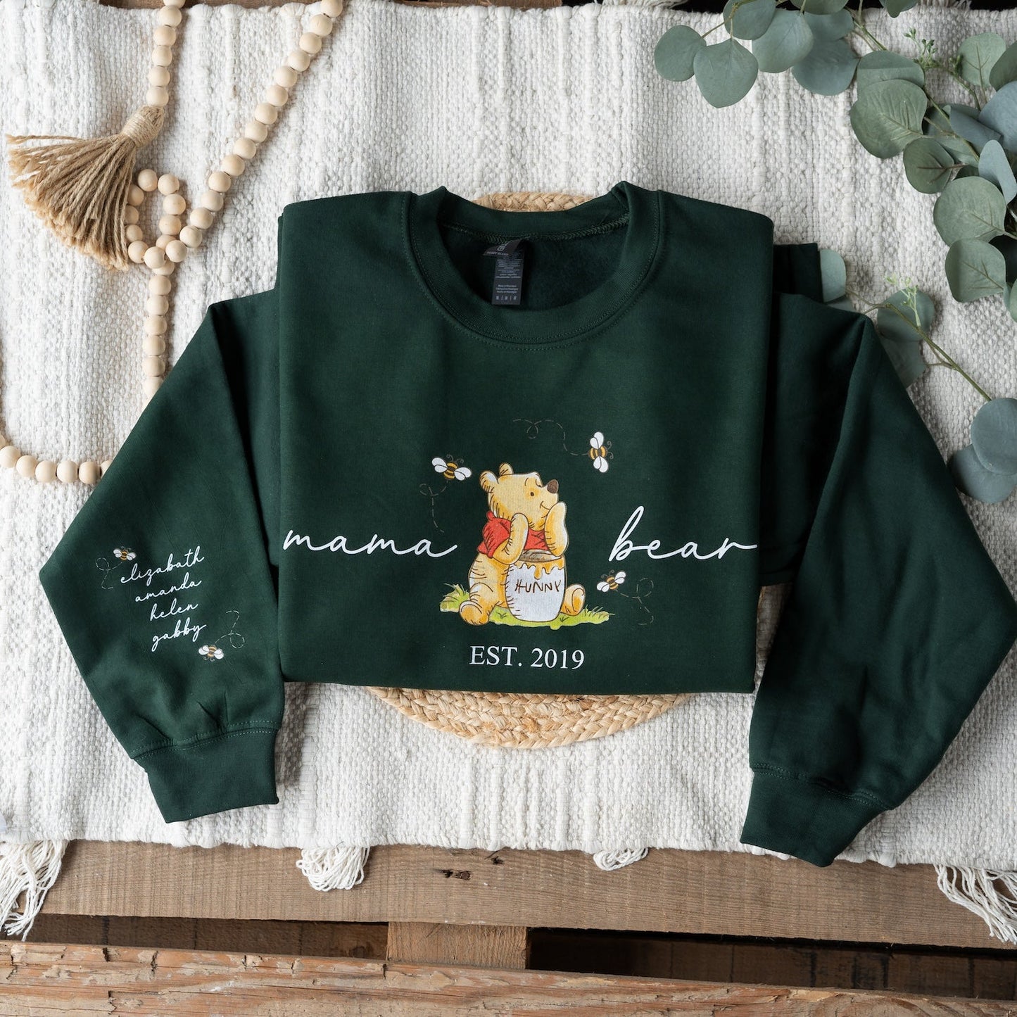Customized Mama Bear Sweatshirts