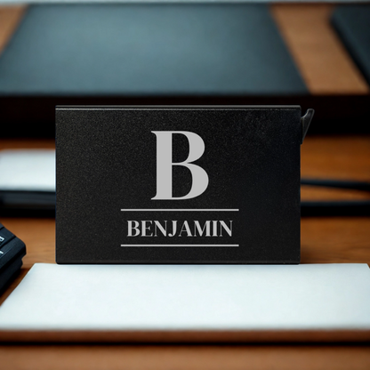 Customized Aluminum Card Holder with Release