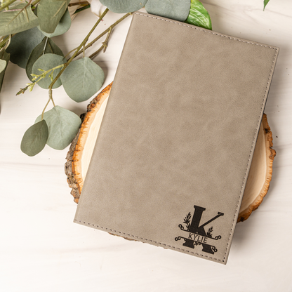 Customized Leather Journals Monogram & Graphic Designs