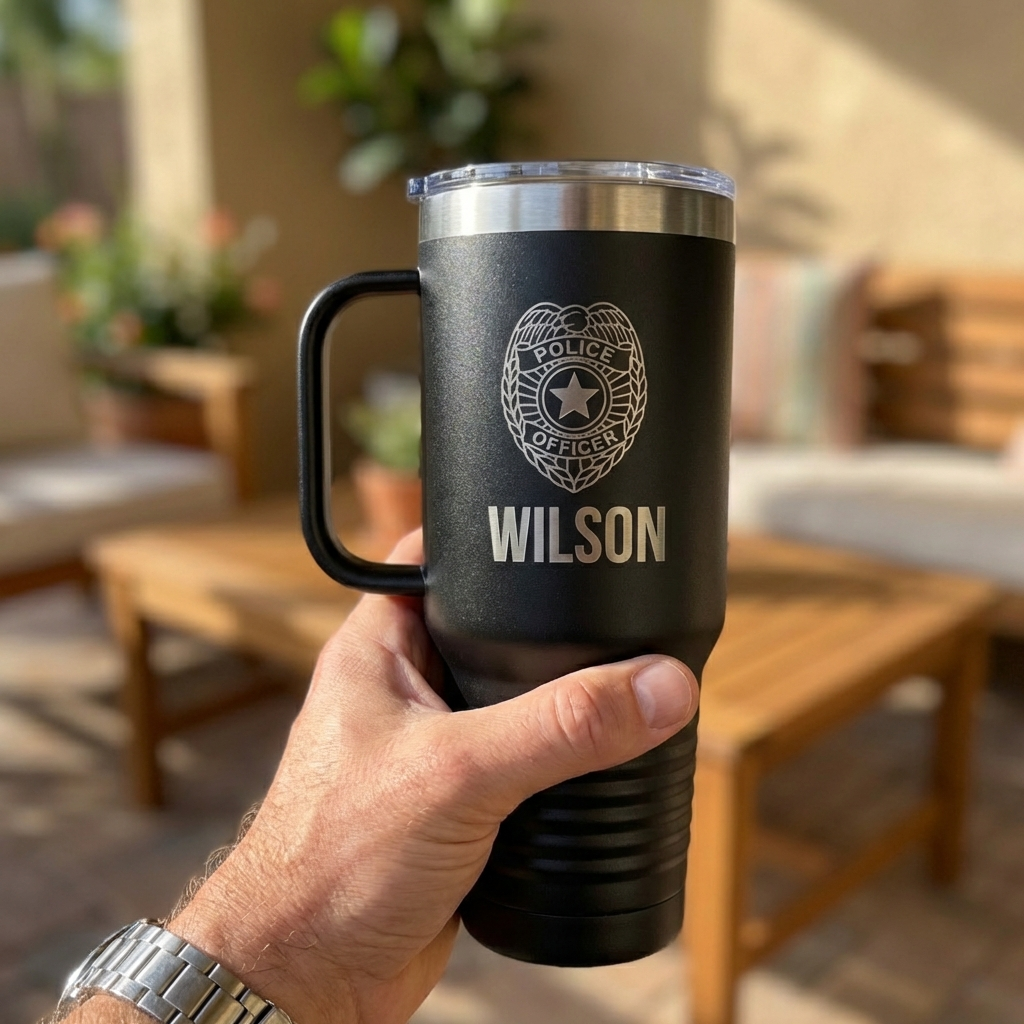 Customized 40oz Tumblers - The First Responders Collection